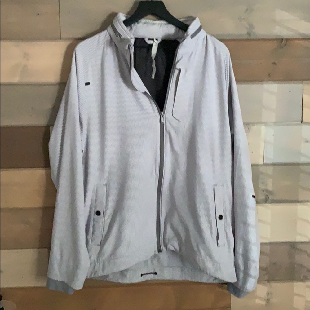 Lululemon Houndstooth Windbreaker SZ XXL